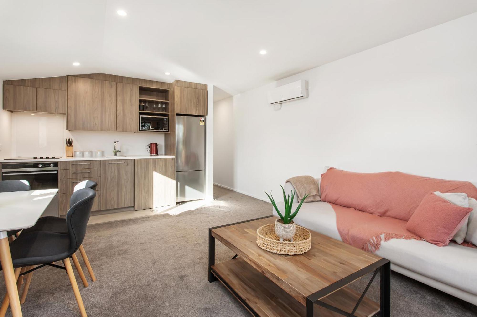 Penthouse Apartment Scenic Views-Spacious 2Br Christchurch Buitenkant foto